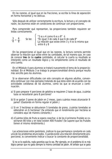 Matemática (Libro para el Docente parte II) - Región Educativa 11