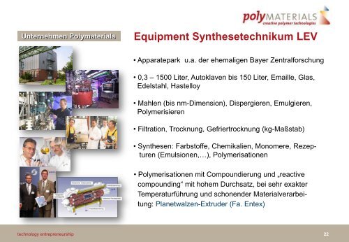 (Polymaterial AG) - 20110126 - Technology Entrepreneurship