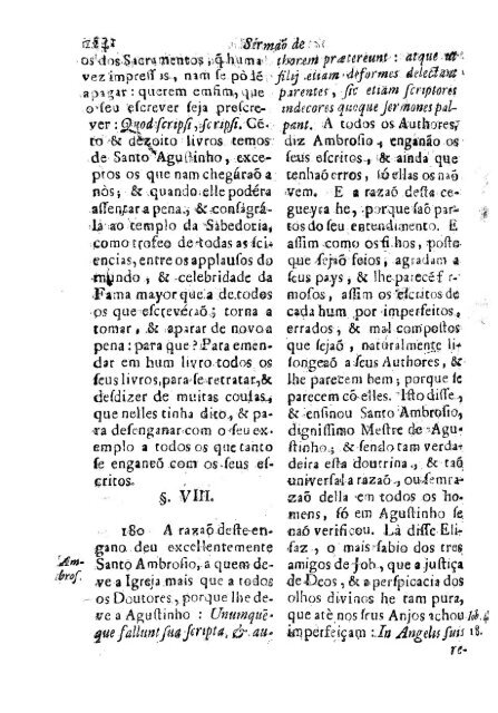 Sermões Vol. III, Editio Princeps - LusoSofia