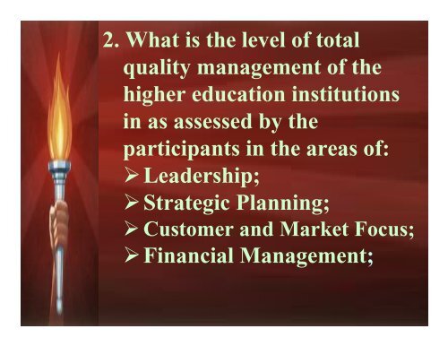 PREDICTIVE MODEL OF TOTAL QUALITY MANAGEMENT (TQM ...