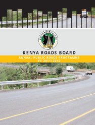 Coast Province Kenya Roads Board