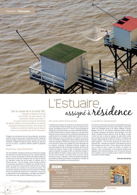 Télécharger le magazine - L'Estuaire de la Gironde