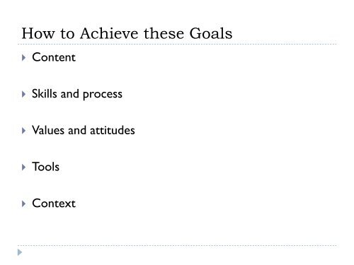 SPIRAL PROGRESSION in the K + 10 MATHEMATICS CURRICULUM