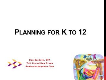 201207 - Planning for K to 12 Don Brodeth