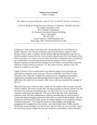 Elaine Dalton - Continuing Education - Brigham Young University