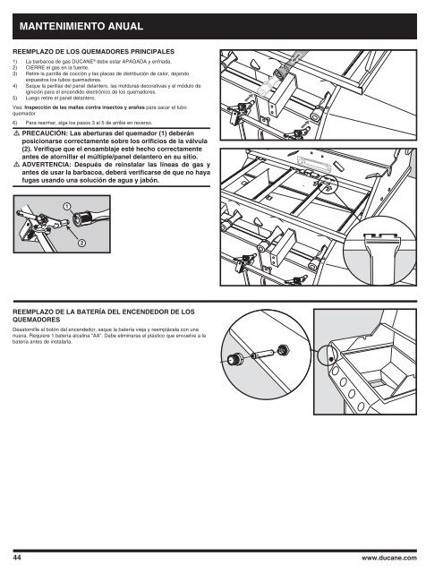 NatUral GaS Grill oWNEr'S maNUal 3100 & 4100 - Weber.com