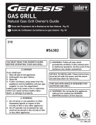 GAS GRILL - Appliance Factory Parts