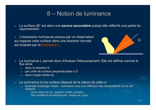 4-cours rayonnement