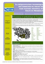 Morgoat Enquête Tourisme - Syndicat intercommunal d ...