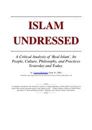 A Critical Analysis of 'Real Islam'. Its People ... - Bukti dan Saksi