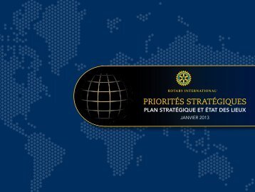 Priorités stratégiques - Rotary International