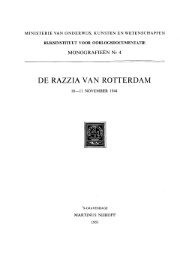 De razzia van Rotterdam. 10-11 november 1944 - KNAW