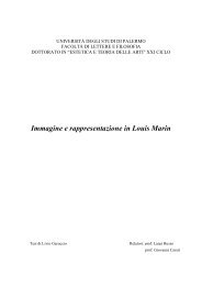 Immagine e rappresentazione in Louis Marin - Università di Palermo