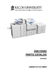 D081/D082 PARTS CATALOG