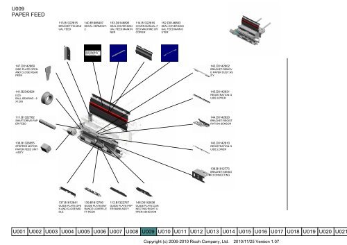 D081/D082 PARTS CATALOG