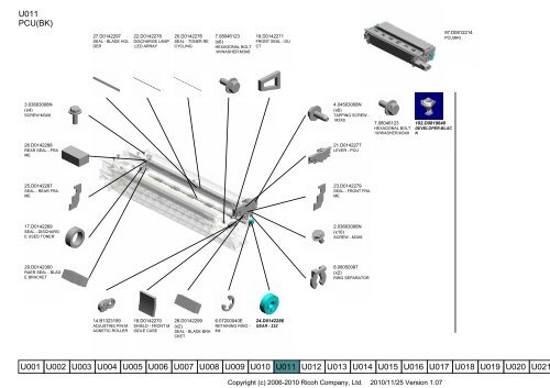 D081/D082 PARTS CATALOG