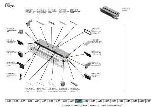 D081/D082 PARTS CATALOG