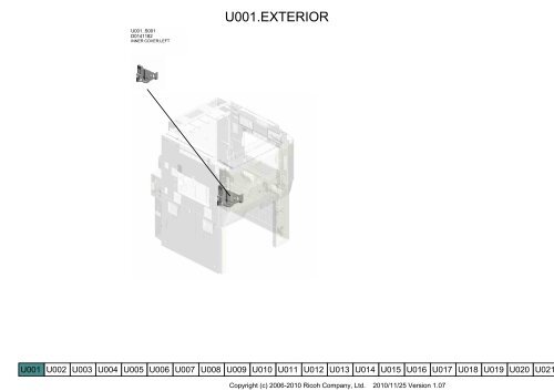 D081/D082 PARTS CATALOG