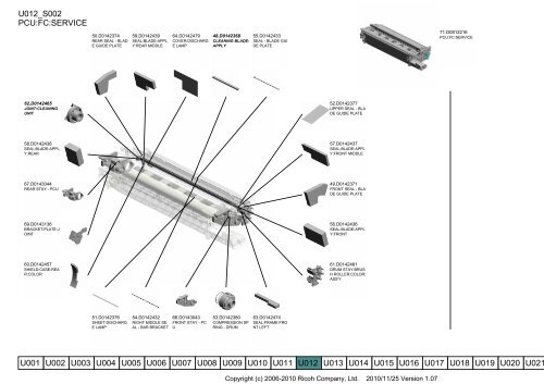 D081/D082 PARTS CATALOG