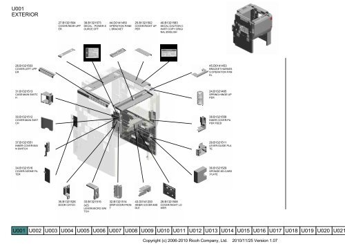 D081/D082 PARTS CATALOG