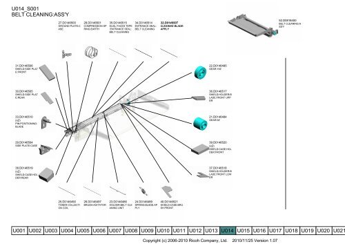 D081/D082 PARTS CATALOG