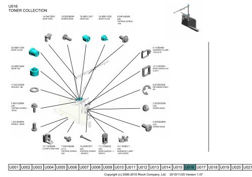 D081/D082 PARTS CATALOG