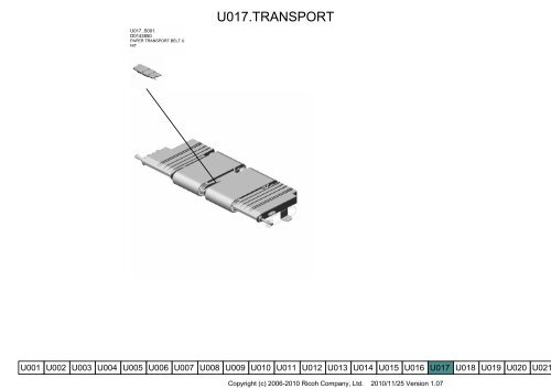 D081/D082 PARTS CATALOG