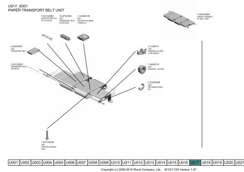 D081/D082 PARTS CATALOG