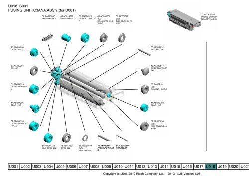 D081/D082 PARTS CATALOG