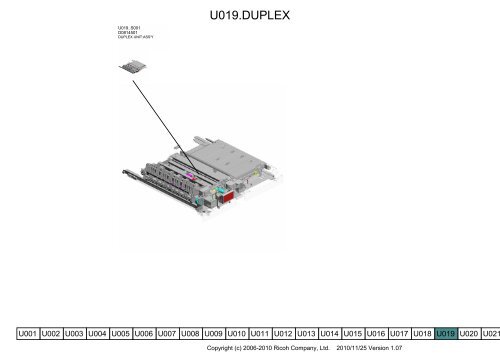 D081/D082 PARTS CATALOG