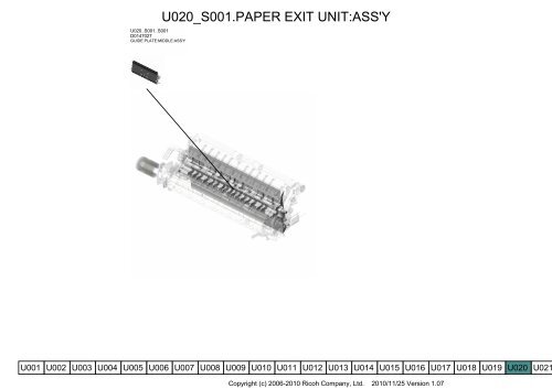 D081/D082 PARTS CATALOG