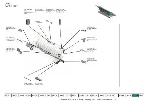 D081/D082 PARTS CATALOG