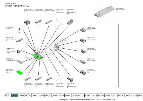 D081/D082 PARTS CATALOG