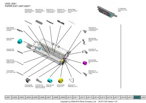 D081/D082 PARTS CATALOG