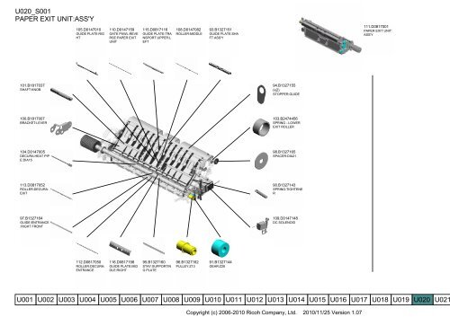 D081/D082 PARTS CATALOG