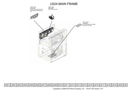 D081/D082 PARTS CATALOG