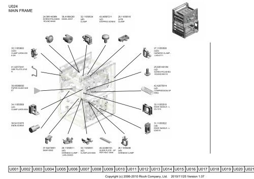 D081/D082 PARTS CATALOG