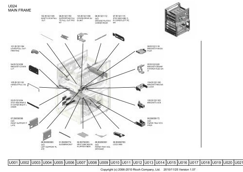 D081/D082 PARTS CATALOG