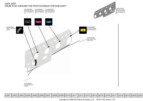 D081/D082 PARTS CATALOG