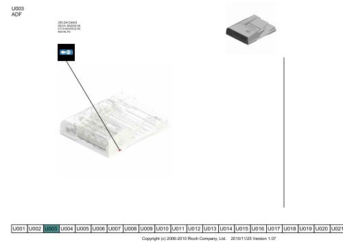 D081/D082 PARTS CATALOG