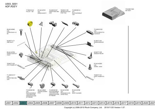 D081/D082 PARTS CATALOG