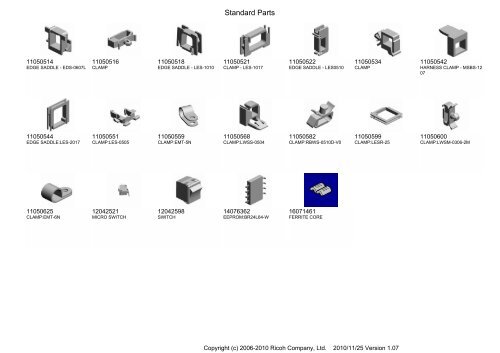 D081/D082 PARTS CATALOG