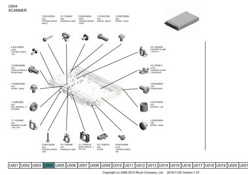 D081/D082 PARTS CATALOG