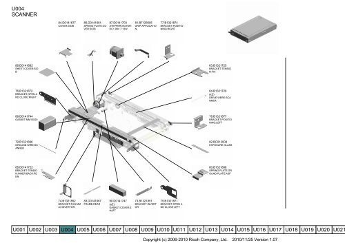 D081/D082 PARTS CATALOG