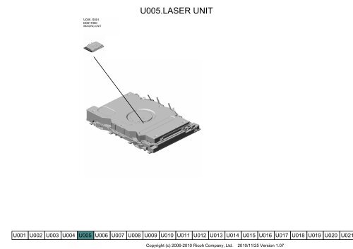 D081/D082 PARTS CATALOG