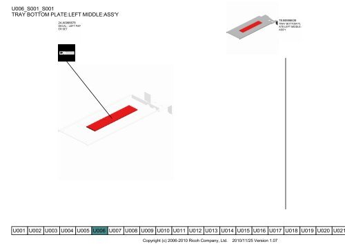 D081/D082 PARTS CATALOG