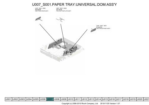 D081/D082 PARTS CATALOG