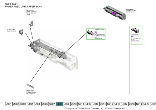 D081/D082 PARTS CATALOG