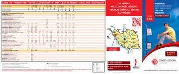 ligne 170 - Conseil Général de la Vendée