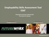 Employability Skills Assessment Tool ESAT - The Centre for Literacy ...